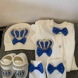 Lilac Baby Newborn Crown Jewels Layette